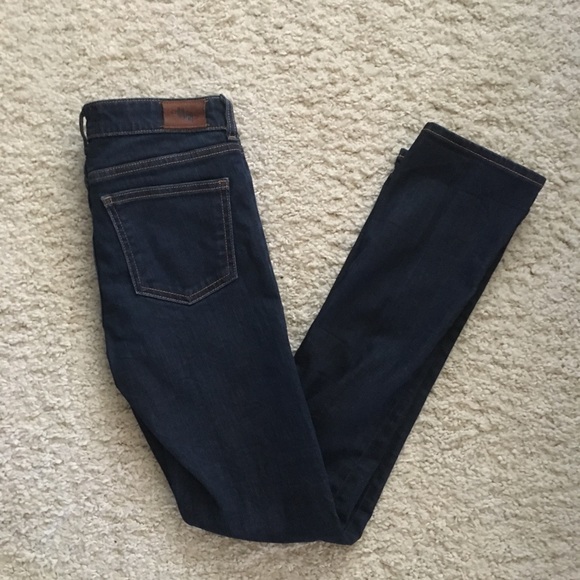 Anthropologie Dark Wash Straight Fit Jeans - Picture 2 of 8